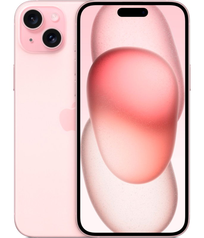 Apple iPhone 15 Plus, 128 ГБ, розовый, nano SIM